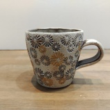 小鹿田焼のマグカップ　【武雄焼】