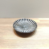 小鹿田焼の3寸皿 刷毛目 【小石原焼】