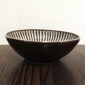５寸鉢　内黒　刷毛目　【小石原焼】