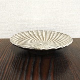 小鹿田焼の５寸皿　刷毛目　【小石原焼】